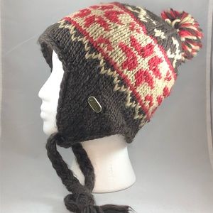 CHAOS Pompom Winter Cap, Lined, Good Condition